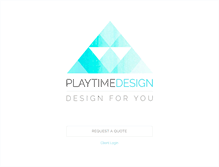 Tablet Screenshot of playtimedesign.net